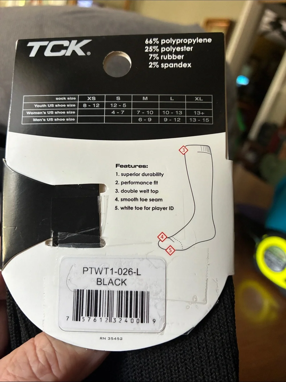 TCK Athletic Sports Socks for Basketball Baseball Football soccer All Sports